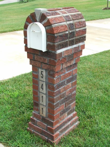 brick mailbox masonry